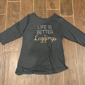 Maurices grey long sleeve shirt